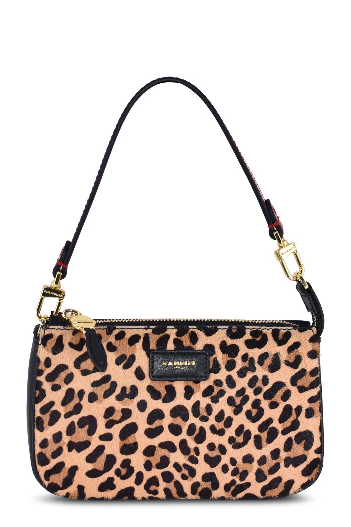 21888LEOPARDO CUOIO/NERO/ROSSO NANNINI