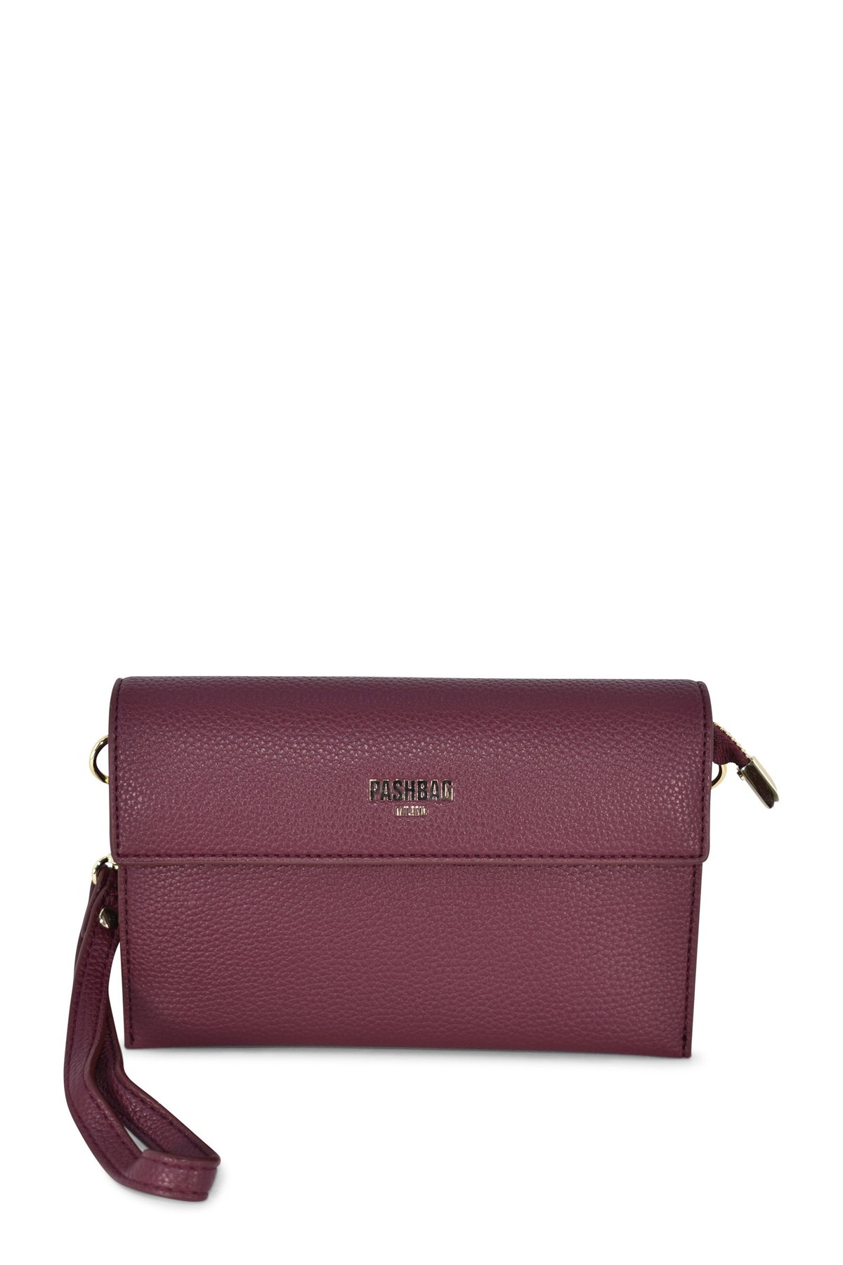 18338BURGUNDY PASHBAG