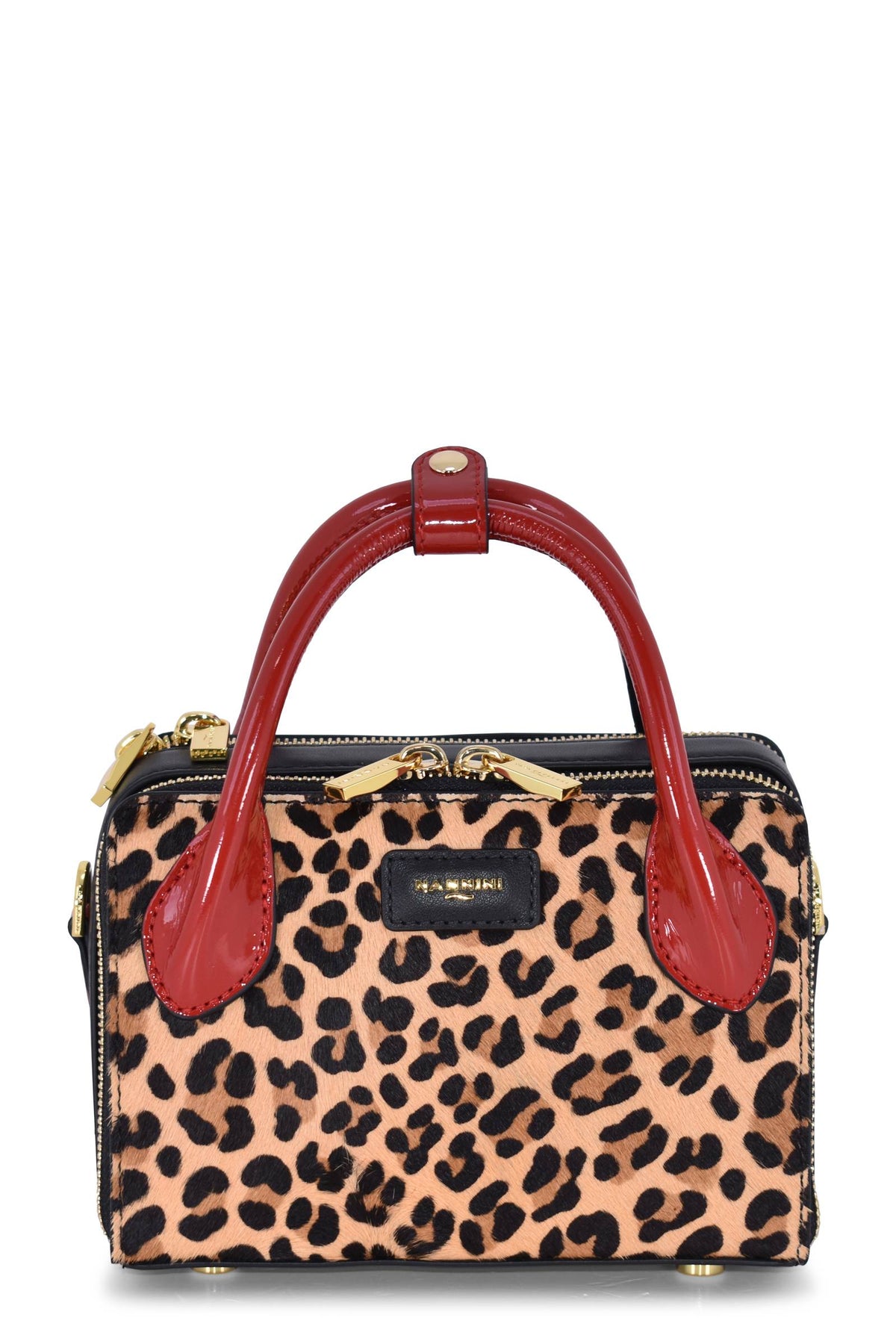 21880LEOPARDO CUOIO/NERO/ROSSO NANNINI